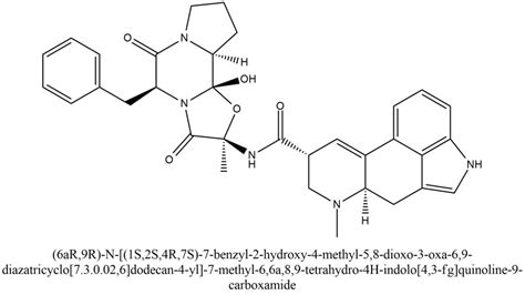 Ergotamin: Synthesis, Physico-Chemical Properties, and Pharmacology ...