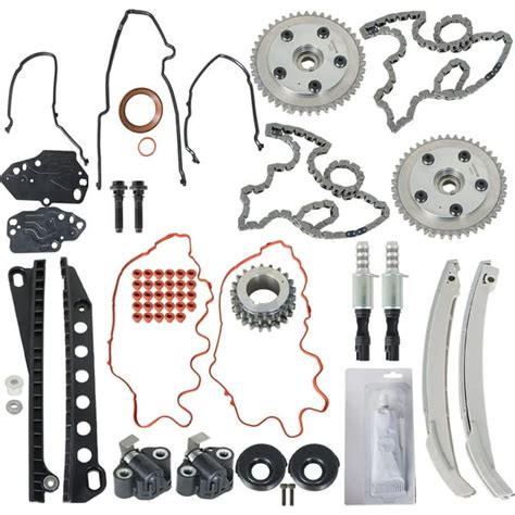 Seblaff Timing Chain Kit Cam Phasers Vvt Valves For 5 4l V8 Triton 3v Lincoln Navigator