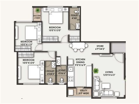 Daksh Flora In Serene Meadows Nashik Price Brochure Floor Plan Reviews