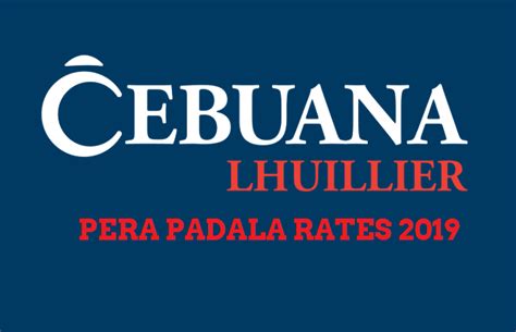 Cebuana Lhuillier Pera Padala Rates for 2020 | Philippines Tech News ...