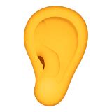 Ear Emoji - Copy & Paste - EmojiBase!