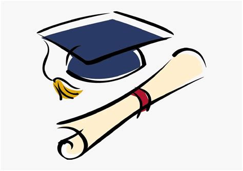 Graduation Cap Clipart - Transparent Graduation Cap Clipart, HD Png Download - kindpng