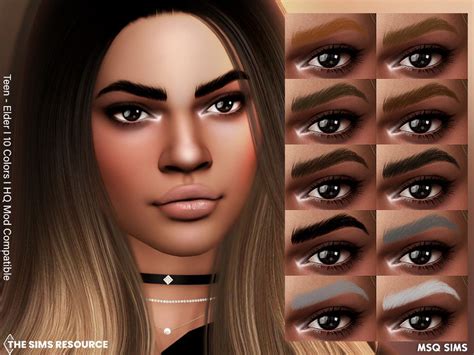 27 Sims 4 Eyebrows For The Perfect Brows We Want Mods