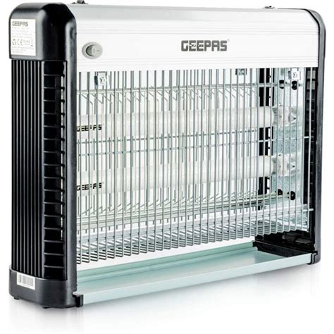 Geepas GBK1132N NEW Electric Bug Zapper Fly And Insect Killer Silver