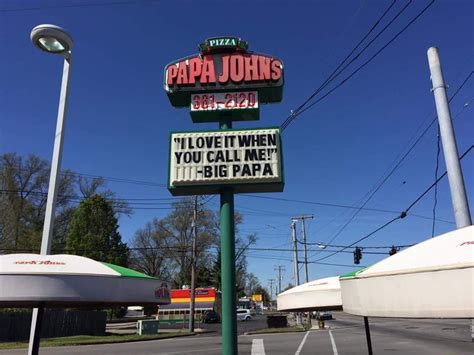 This Papa John S Sign R Pics