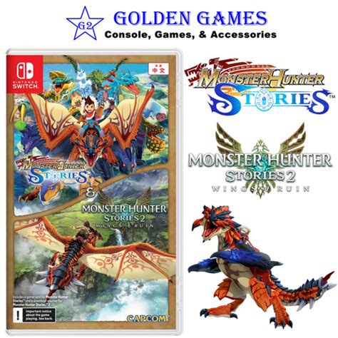 Jual Nintendo Switch Monster Hunter Stories Collection 1 2 Kota Bandung Golden Games