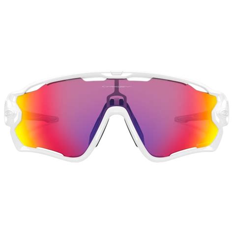 Oakley Jawbreaker Sunglasses Polished White Prizm Road