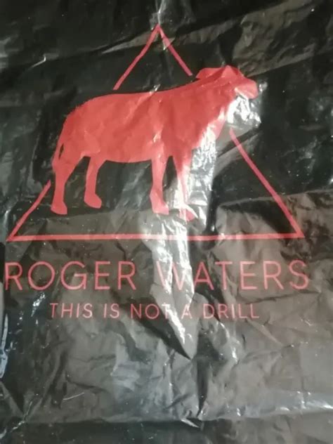 Roger Waters This Is Not A Drill European Tour Plastic Merch