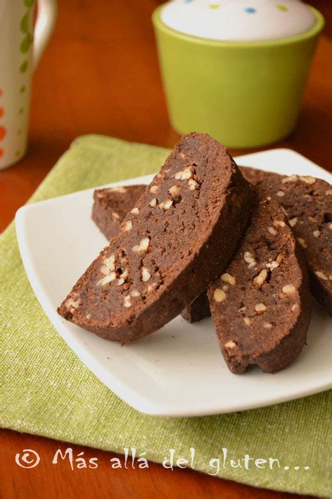 Biscotti De Quinua Y Chocolate Sin Gluten Postres Galletas