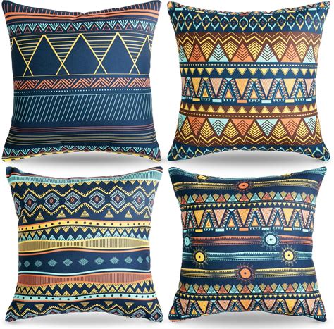 Boho Cushion Covers 18 X 18 Mandala Cushions Cover Decorative Throw