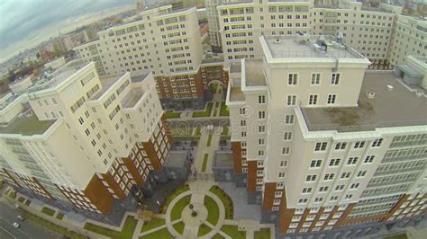 Residential Complex English Quarter On Street With Stock Video Video