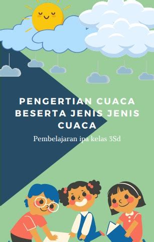 Jenis Jenis Cuaca Beserta Pengertiannya