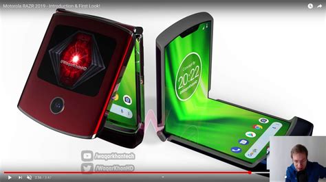 Motorola Razr V4 2019 Innovatives Konzept für ein faltbares