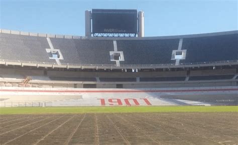 Tras El Recital De Tan Biónica Cómo Quedó El Campo De Juego Del Monumental Soy Del Millo