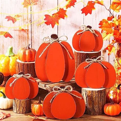 Amazon Thyle Pcs Thanksgiving Pumpkin Decor Pumpkin Fall Decor