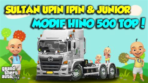 Modif Balap Truk Hino Lawan Lamborghini Sultan Upin Ipin Senang