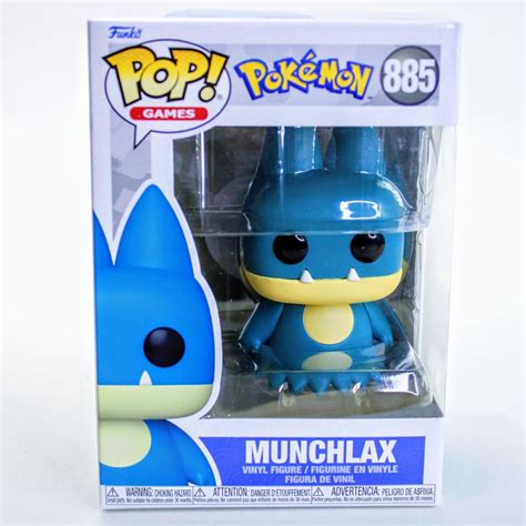 Funko Pop Pokemon Munchlax - Vinyl Figure #885 - Snorlax Pre-Evolution ...