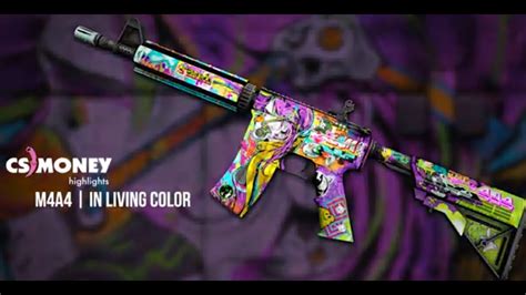 CS:GO | M4A4 - In Living Color - YouTube