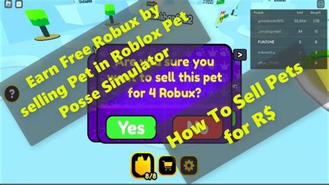 How To Sell Pets In Pet Posse Simulator Earn Free Robux By Selling Pet