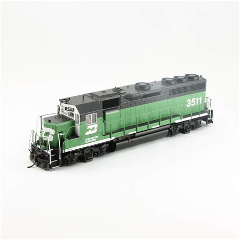 Atlas HO GP40 Burlington Northern White Face Spring Creek Model Trains