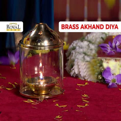 Buy Brass Akhand Diya Bad Online At Best Price In India On Naaptol