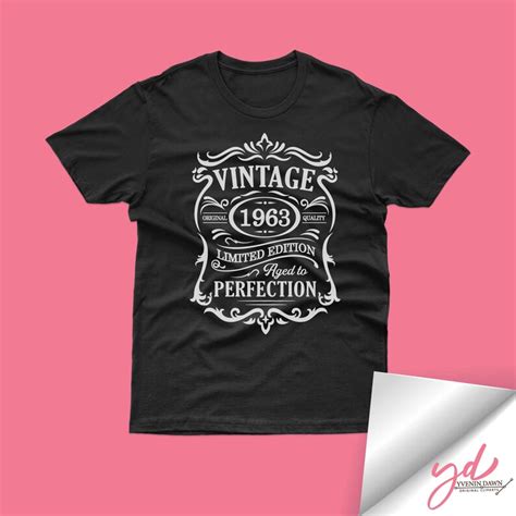 Th Birthday Svg Vintage Svg Th Birthday Shirt Etsy