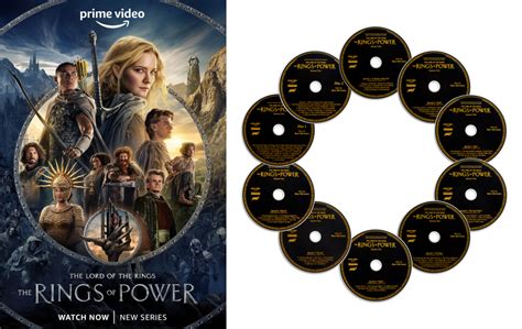 Mondo Debuts Limited Edition Lotr The Rings Of Power 10 Cd Soundtrack