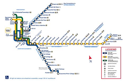 Transit Maps Official Map Sacramento Regional Transit District Sacrt