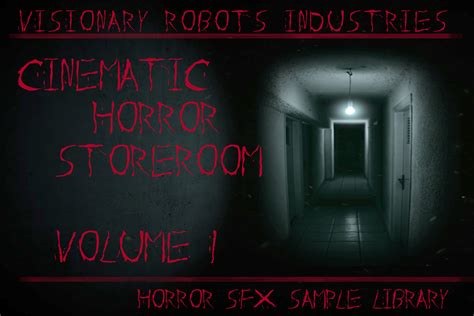 Cinematic Horror Storeroom Volume 1 Audio Sound Fx Unity Asset Store