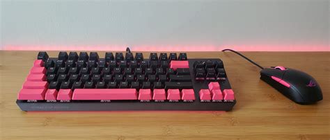 Asus Rog Strix Scope Tkl Electro Punk Gaming Keyboard Review Pink And