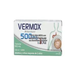 Buy Mebendazole Vermox Sta Mg Mg Tablets Online