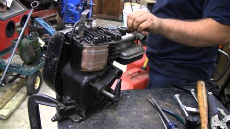 Homemade Radial Briggs Engine Part 1 Youtube