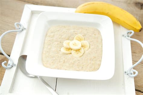 Havermoutpap Bananenmelk