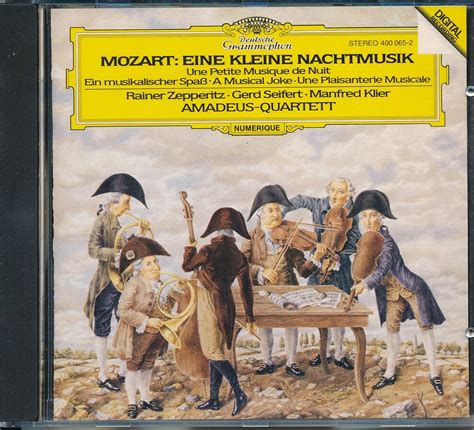 Mozart Eine Kleine Nachtmusik Amadeus Quartet By Amazon Co Uk CDs