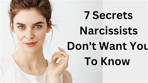 Secrets Narcissists Don T Want You To Know Trueinspiredaction Youtube