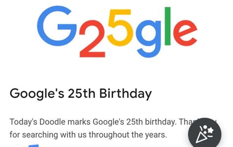 Google Rayakan Ulang Tahun Ke 25 Ini Sejarah Singkatnya Chanel