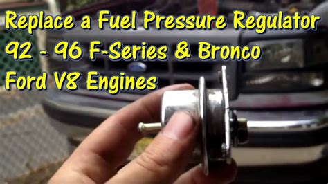 Ford F Fuel Pressure Regulator Location