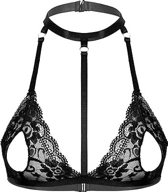 Alvivi Soutien Gorge Sein Nu Femme Brassière Classique Style Punk