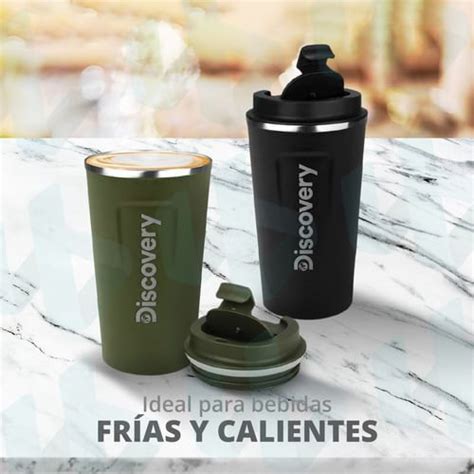 Vaso Térmico Acero Inoxidable Discovery Para Café Frío Calor en