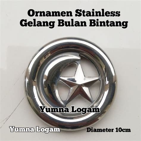 Jual Ring Gelang 10cm Ornamen Stainless Aksesoris Pagar Besi Teralis