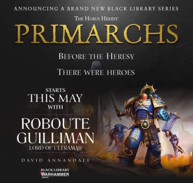 Black Library Expand On Horus Heresy With Primarchs Series – OnTableTop – Home of Beasts of War