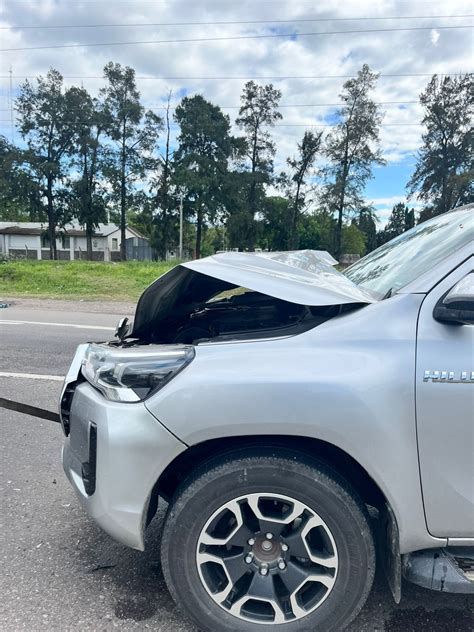 Choque en cadena desnudó el posible uso indebido de un vehículo oficial