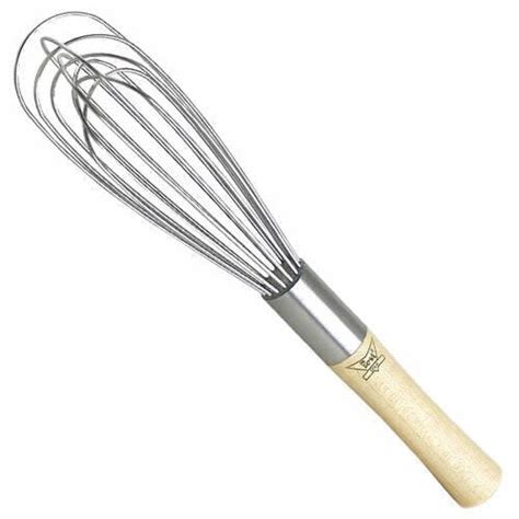 Pro French Whip 10 Wood Handle Maison Cookware Bakeware