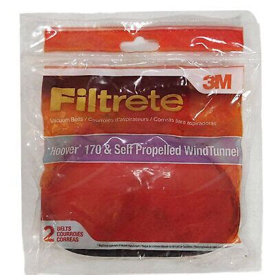 Filtrete M Pack Vacuum Belta Hoover Self Propelled Windtunnel