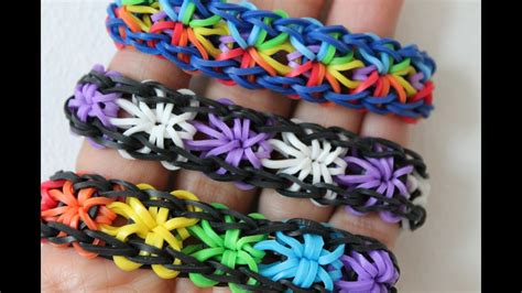 Rainbow Loom Nederlands Starburst Armband Rustige Uitleg Youtube