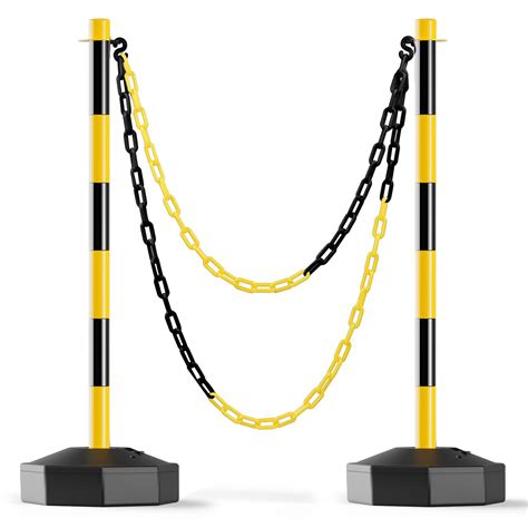 RoadHero Traffic Safety Delineator Cones [4 Pack] with Expandable