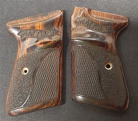 Walther Ppk S Arkansas Version Ultima Panel Super Rosewood Checkered