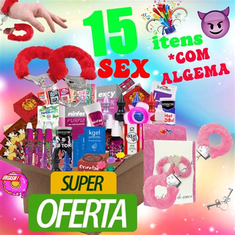Kit Sex Shop Produtos Er Ticos Algema Completo Shopee Brasil