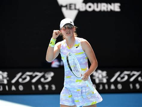 Tenis Australian Open Pierwszy P Fina Wi Tek W Melbourne Drugi W