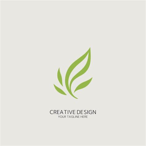 Premium Vector Leaf Logo Vector